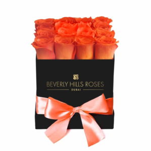 Orange Roses in a Box