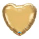 Gold Heart Foil Balloon