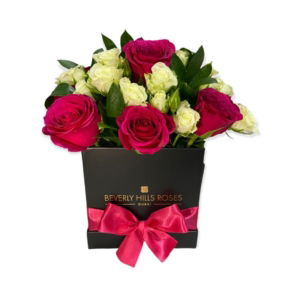 Pink and White Roses Sq Box1