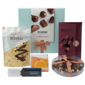 Neuhaus Chocolates Gift Basket Medium Open