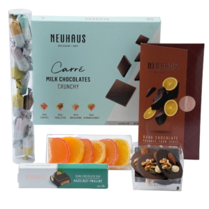 Neuhaus Chocolates Gift Basket Small Open