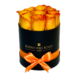 Orange Roses Mini Black Box