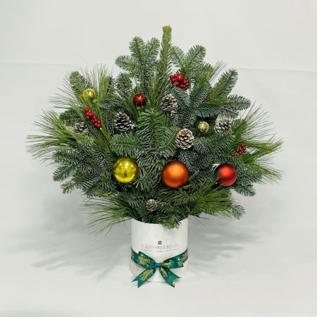 Christmas Tree With Ornaments Decor