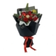 Red roses christmas handbouquet