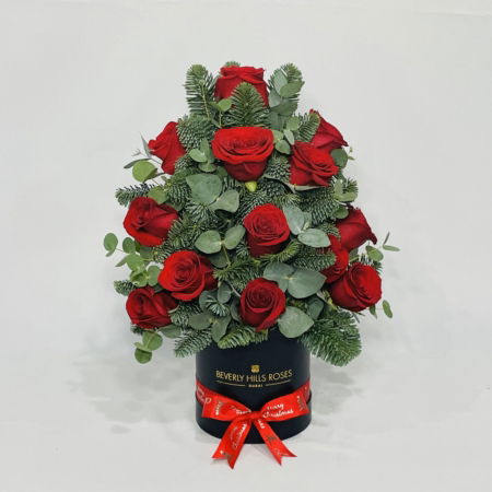 Rose Christmas tree