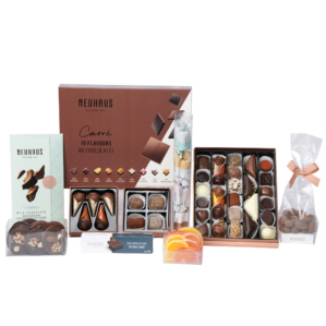 Neuhaus Chocolates Ramadan Gift Basket Large Open